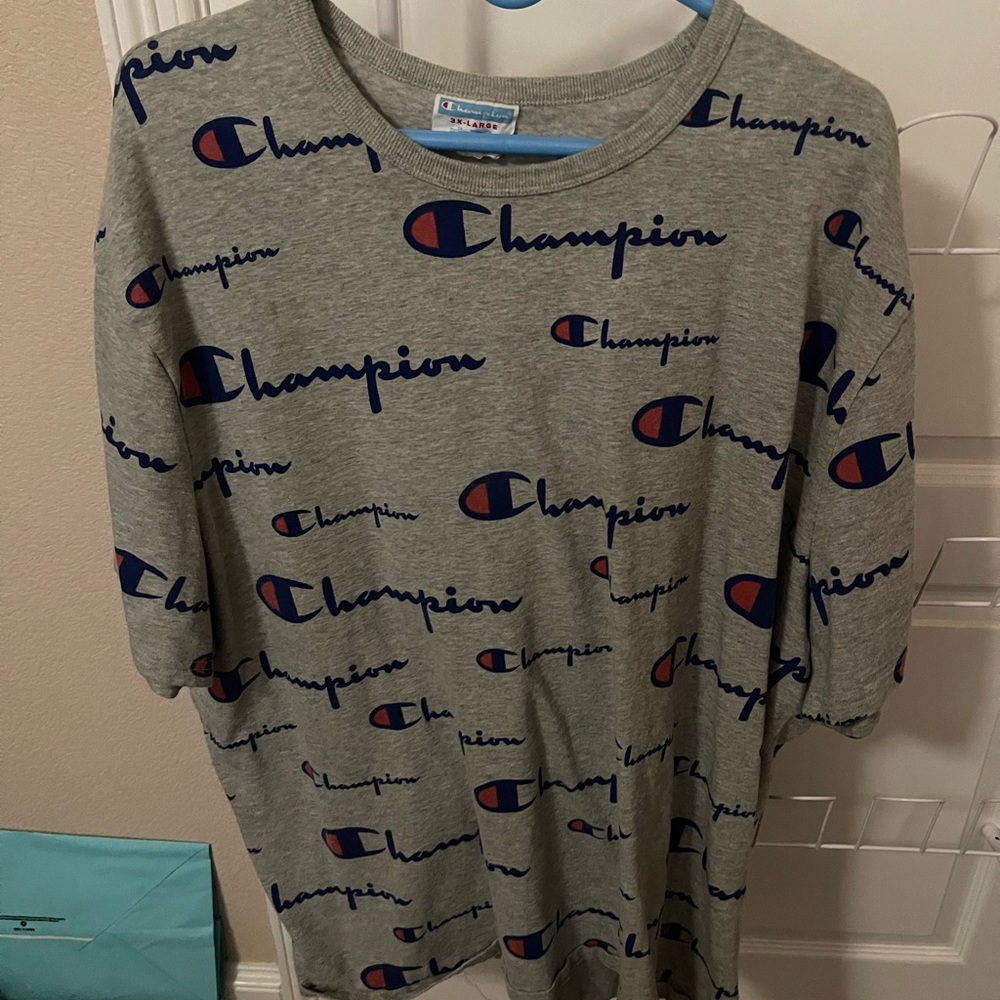 Champion Shirt Logo All Over 3XL